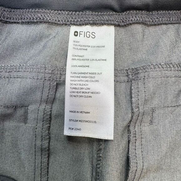 Figs Technical Collection Men’s Scrub Pants in Graphite Size XXL/S - Picture 9 of 9